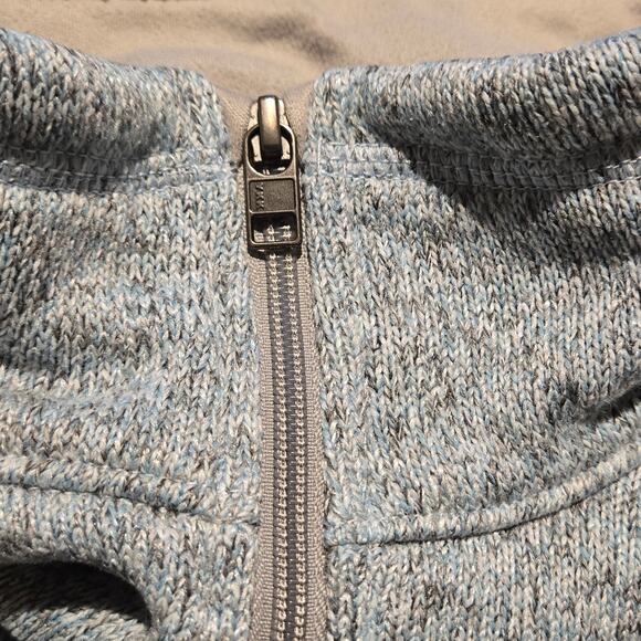 Patagonia Better Sweater 1/4 Zip Gray Blue Fleece- Size Medium HABL Blue - Picture 3 of 8